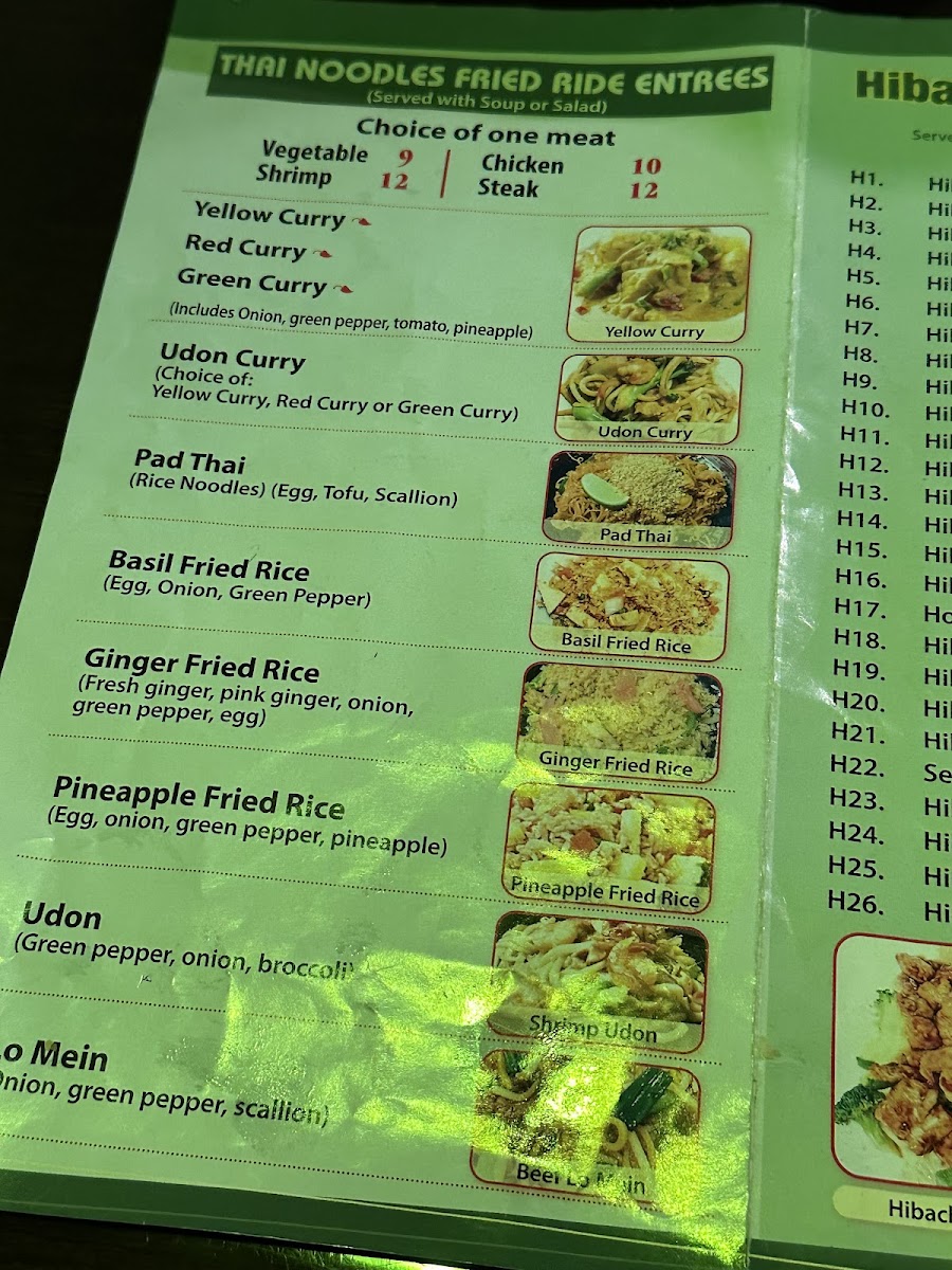 Wasabi Fusion Menu - Image 4